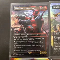 MTG Marvel Deadpool Secret Lair Magic the Gathering Foil Complete SLD Commander - Image 2