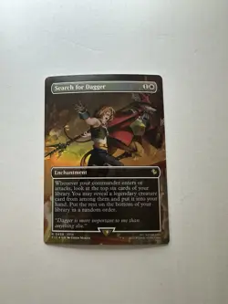 Search for Dagger NM (Borderless) Final Fantasy Foil Magic The Gathering Mtg - Image 1