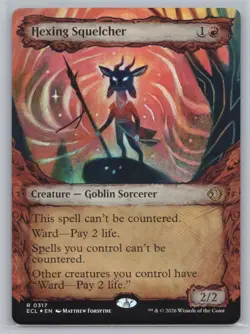 Hexing Squelcher (Showcase) R Lorwyn Eclipsed 317 NM Foil - Image 1