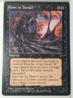 Hymn to Tourach (Hoover) - Fallen Empires - Magic the Gathering MTG Nice! - Image 1