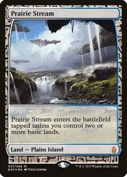 Prairie Stream [Zendikar Expeditions] Foil Near Mint - Image 1