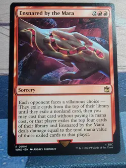 Ensnared by the Mara - Universes Beyond: Doctor Who - NM - MTG - WHO - Image 1