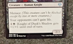 Knight of Dusk's Shadow Magic the Gathering Dominaria United mint mtg .(DS3D1K4) - Image 5