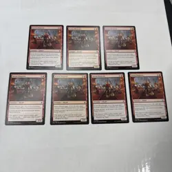 Magic the Gathering MTG Seven Dwarves Set Of 7 - Image 1