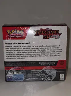 Pokemon TCG Scarlet & Violet Destined Rivals Booster Box Pokemon Center SEALED - Image 4