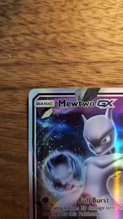 Mewtwo GX 39/73 Shining Legends Ultra Rare Full Art Holo 190 HP Pokemon Card - Image 4