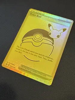 Pokemon TCG SWSH146 Celebrations Promo Poke Ball NM Condition - Image 2