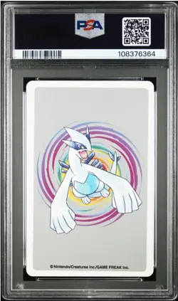 2000 POKEMON SILVER VERSION PLAYING CARDS 8 OF SPADES #143 SNORLAX PSA 10 - Image 2