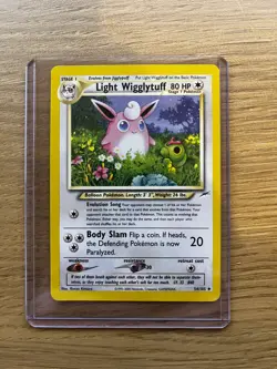 Light Wigglytuff | Neo Destiny Pokemon Set | 54/105 Non-Holo Uncommon | LP - Image 1