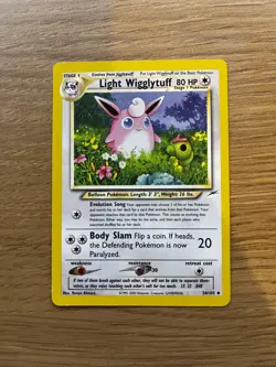 Light Wigglytuff | Neo Destiny Pokemon Set | 54/105 Non-Holo Uncommon | LP - Image 2