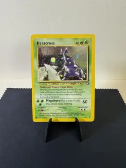 Pokemon TCG: 2000 Neo Genesis Heracross 6/111 Holo Rare NM - Double Holo - Image 2