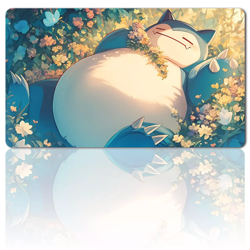 648479 - Board Game Pokemon Snorlax Playmat Games Mousepad Play Mat of TCG - Image 1