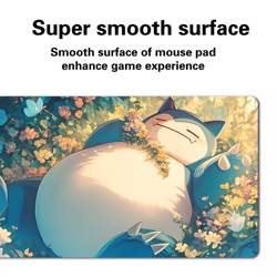 648479 - Board Game Pokemon Snorlax Playmat Games Mousepad Play Mat of TCG - Image 3