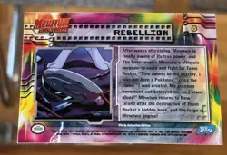 Pokemon TCG Rebellion Pokemon Topps Mewtwo Strikes Back 8 - Image 2