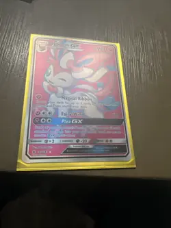 Pokemon TCG Sylveon GX Full Art #140/145 Guardians Rising Ultra Rare - Image 1