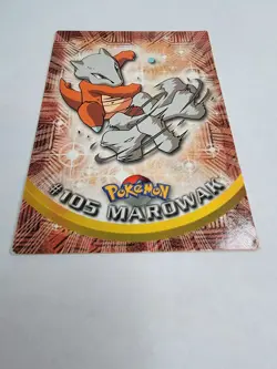 Topps Pokemon #104 Marowak Regular TV Animation Edition LP - Image 2
