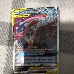 Pokemon Greninja & Zoroark GX Ultra Rare TAG TEAM SM-Unbroken Bonds 107/214 250. - Image 1