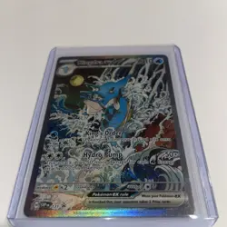 KINGDRA EX POKEMON HOLO IR FULL ART 131 PROMO LP NM - Image 1
