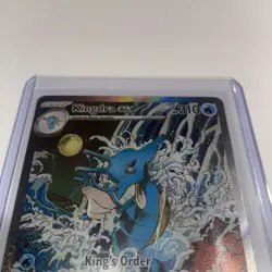 KINGDRA EX POKEMON HOLO IR FULL ART 131 PROMO LP NM - Image 4