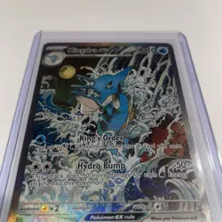 KINGDRA EX POKEMON HOLO IR FULL ART 131 PROMO LP NM - Image 5
