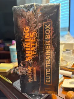 Pokemon TCG Shining Fates Elite Trainer Box STILL SEAED BUT BOX A LITTLE ROUGH - Image 5