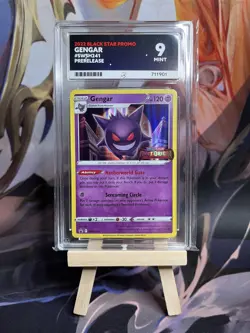Gengar Lost Origin Promo SWSH241 Pre Release ACE 9 Pokemon Card - Image 1