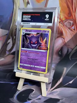 Gengar Lost Origin Promo SWSH241 Pre Release ACE 9 Pokemon Card - Image 3