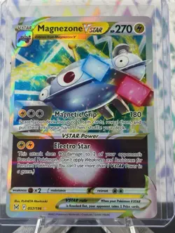 Pokemon TCG Magnezone VSTAR Lost Origin 057/196 Holo Ultra Rare Nm - Image 1