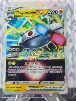Pokemon TCG Magnezone VSTAR Lost Origin 057/196 Holo Ultra Rare Nm - Image 3