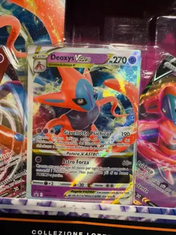 Pokemon Deoxys V - Deoxys Vmax - Deoxys V Astro ITA Promo | NM | SWSH266 267 268 - Image 4