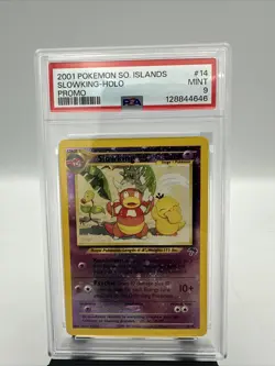 Pokemon 2001 PSA 9 MINT Slowking Holo Southern Islands Promo 14/18 - Image 1