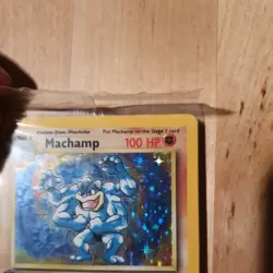 Machamp 8/102 1st Edition Cosmo Holo SEALED Pokemon Card New Mint 1999 Vintage - Image 5