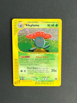 Vileplume 031/165 Expedition Base Set Holo LP/NM Pokemon E-Reader Vintage Rare - Image 1