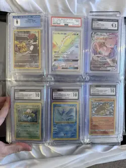 ENGLISH Pokemon Slab Lot With Binder! - Image 2