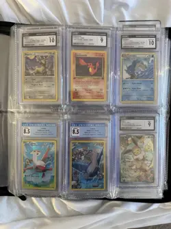ENGLISH Pokemon Slab Lot With Binder! - Image 4
