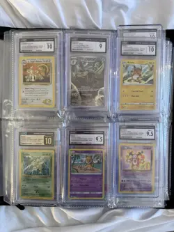 ENGLISH Pokemon Slab Lot With Binder! - Image 5