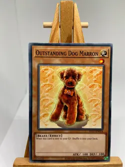 Outstanding Dog Marron - OP17-EN014 - LP - YuGiOh - Image 1