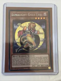 Lunalight Gold Leo Secret Rare DUAD-EN005 Duelist's Advance NM YuGiOh - Image 1
