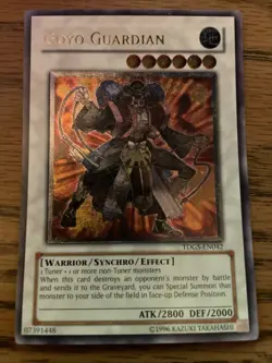 YuGiOh! Goyo Guardian (UTR) Ultimate Rare - The Duelist Genesis TDGS-EN042 - Image 1