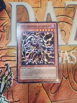 Skull Archfiend of Lightning BP01-EN006 1st Edition Rare NM Yugioh - Image 1