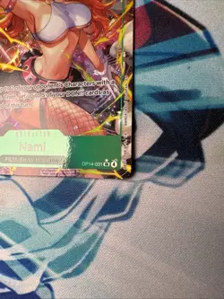 One Piece TCG Nami OP14-031 Alt Art SR The Azure Sea’s Seven English OP14 TCG - Image 3