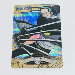 Kuro - One Piece Trading Card Game Holo Foil Prism Cool Art Tc8 - Image 1