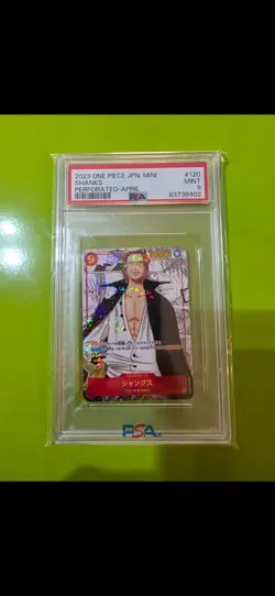 Mini Shanks Alt Art Op01-120 Romance Dawn One Piece Card - Image 1