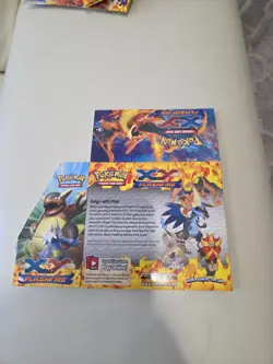 1x EMPTY POKEMON XY FLASHFIRE BOOSTER BOX DISPLAY NO CARDS - Image 2