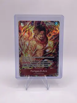 Portgas.D.Ace (Illustration Box Vol.5) ST15-005 One Piece Promotion Cards Foil - Image 1