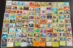 Lot of 99 Pokemon cards #1 - Image 1