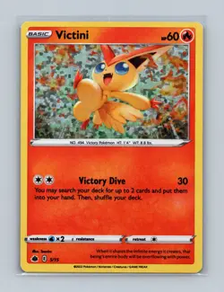 Victini 5/15 Holo Rare 2022 Mcdonald's Promo Pokemon Card - Image 1