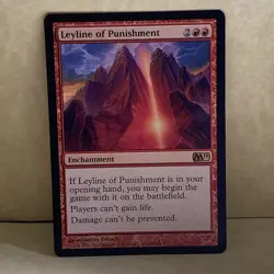 Leyline of Punishment 148 Core Set 2011 (M11) Regular MTG TCG CARD NM - Image 1