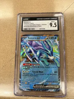 Suicune ex 010/034 Trading Card Game Classic Holo CGC 9.5 - Image 1