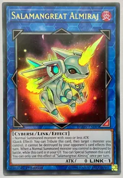DUOV-EN085 Salamangreat Almiraj - Ultra Rare 1st Edition Near Mint YuGiOh Card - Image 1